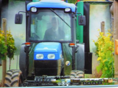 Residue reclaimation Spraying in a Vineyard