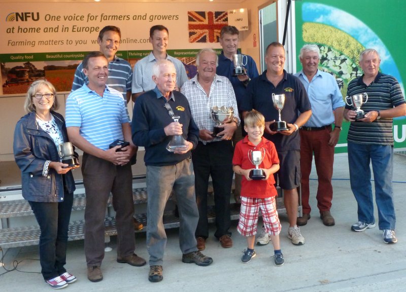 All the Winners pose with their well earned trophies!