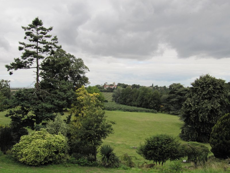 Magnificent views across Mount Ephraim estate to the Church at Herne Hill