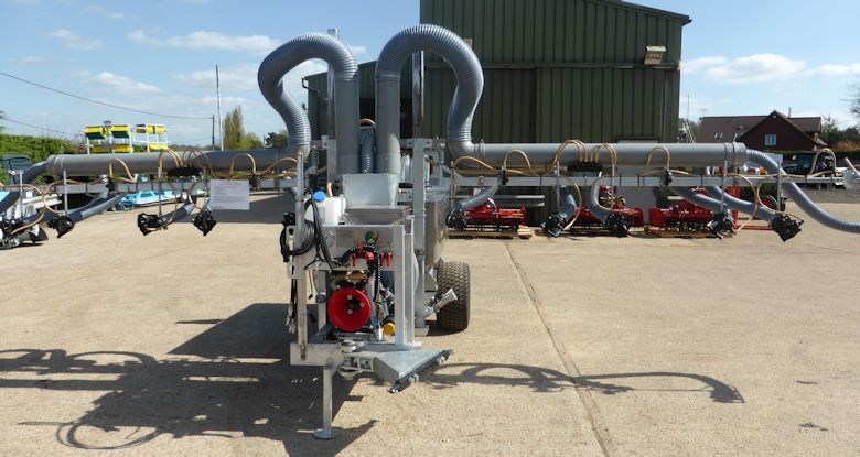 Sprayer designed specifically for table top strawberry production by Nick Seymour
