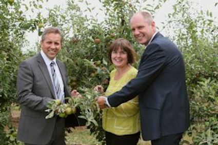 Justin King, Theresa Huxley and Lee Turner