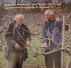 Roger Worraker and Malcolm Withnall - authors of The APPLE PRUNING Manual