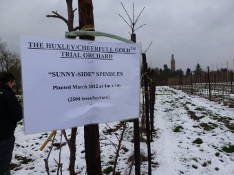 Sunnyside Placard at Hadlow College