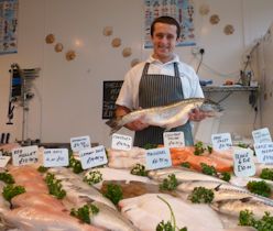 Fishmonger Jack Thorpe at Hartley