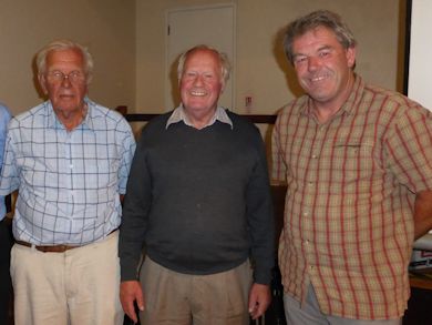 Roger Worraker, Harry Wooldridge and Peter Checkley