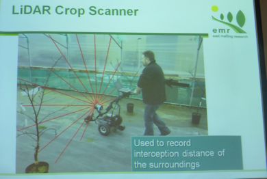 A LIDAR in action demonstration