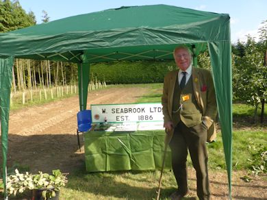 William Seabrook demonstrated the grafting process to the School groups